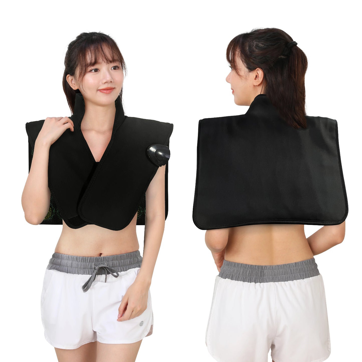 Skincare Wearable Machine Sauna Suit Cape Heating Pad for Bck and Shoulders