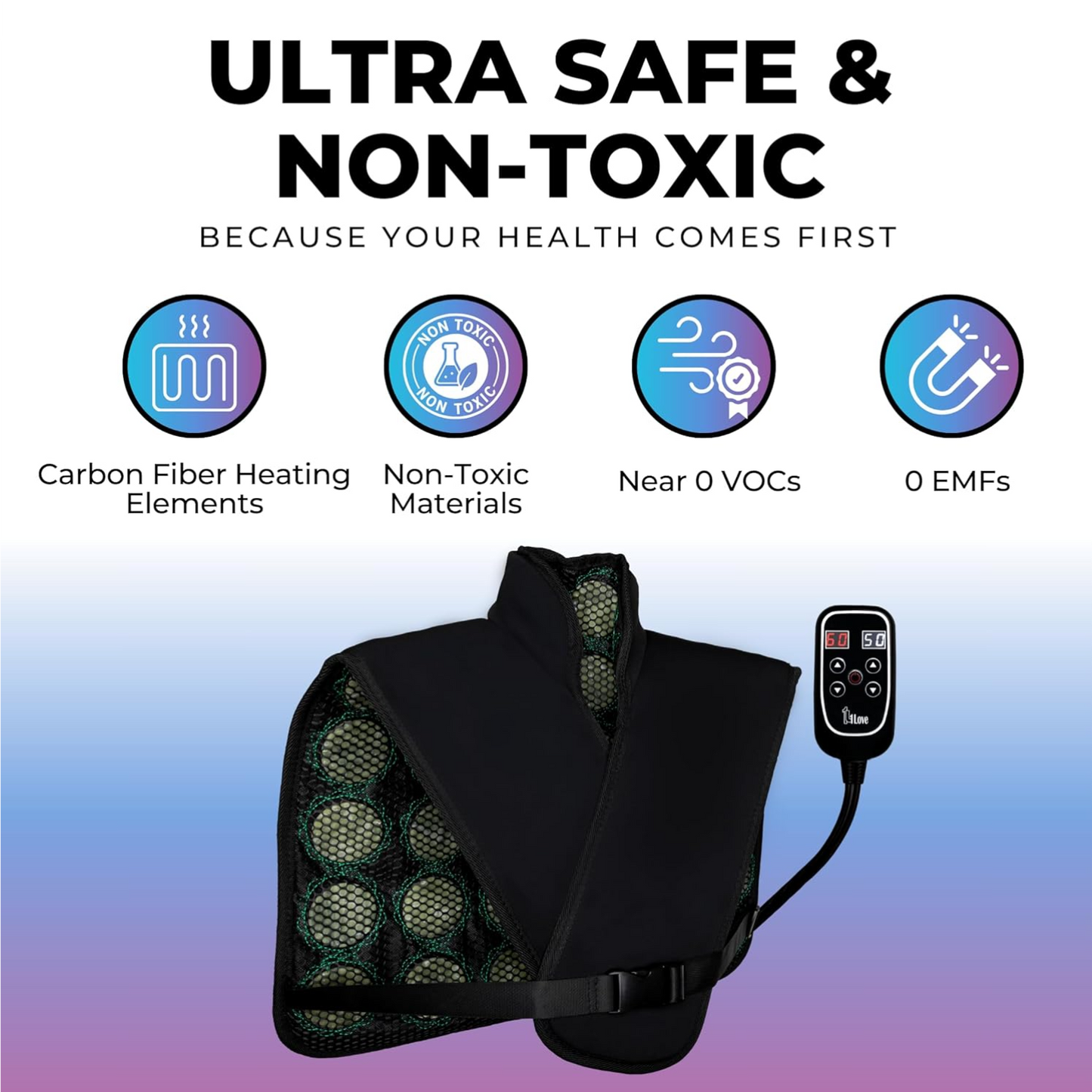 Heating Pad Sauna Cape